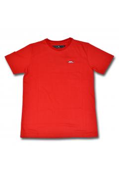 Classic Plain T-Shirt Dark Red