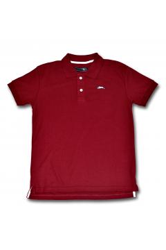 Classic Collar T-Shirt ( Maroon )