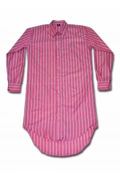 Shirt Dress Stripe Pink/Blue ( Long Sleeve )