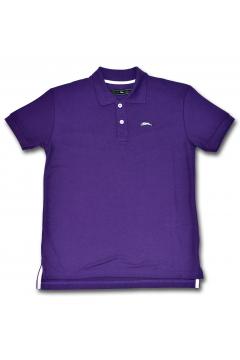 Classic Collar T-Shirt ( Dark Purple )