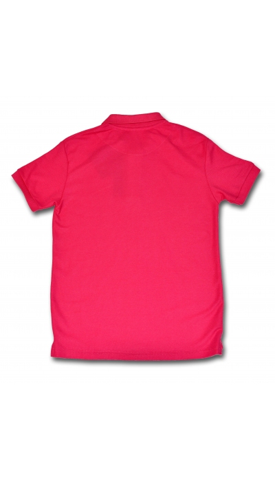 Classic Collar T-Shirt ( Fuscha Pink )