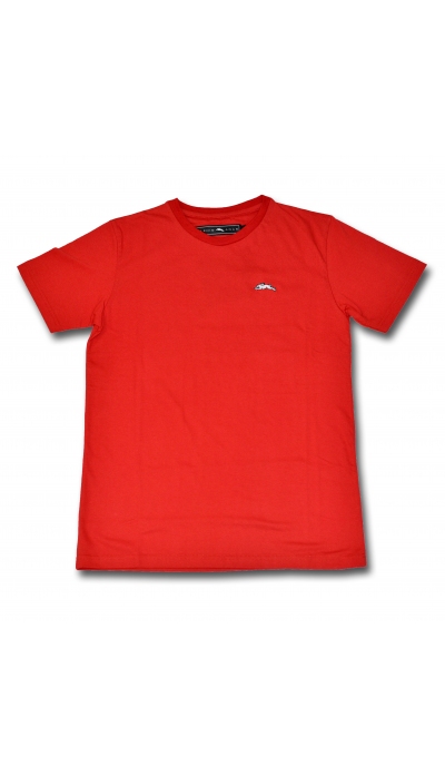 Classic Plain T-Shirt Dark Red