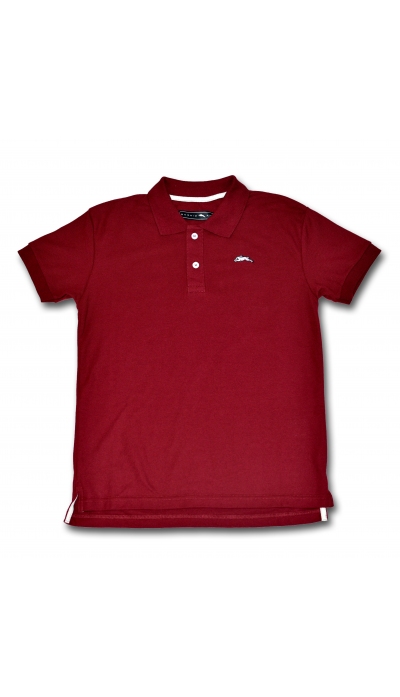 Classic Collar T-Shirt ( Maroon )