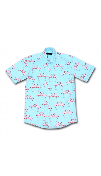 Tailored Printed Shirts Flamingo