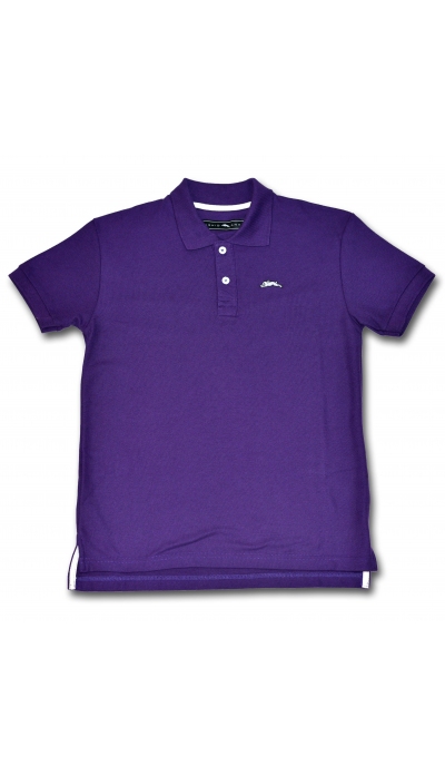 Classic Collar T-Shirt ( Dark Purple )